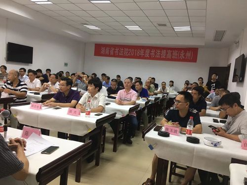 省书法提高班3